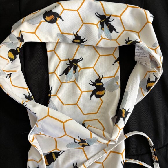 Like New The Bendy Brand Leotard - Size S, Bee Print - Picture 5 of 8